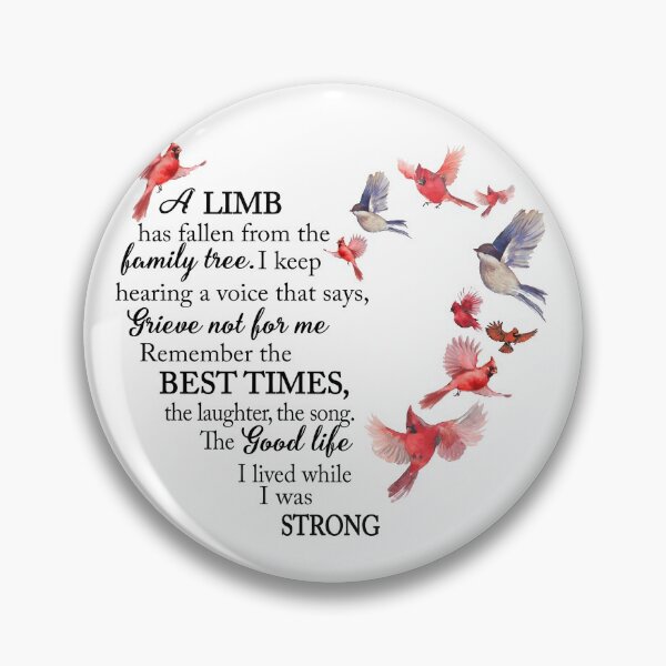 Item preview, Cardinal A Limb Has Fallen From The Family Tree designed and sold by ovarie.