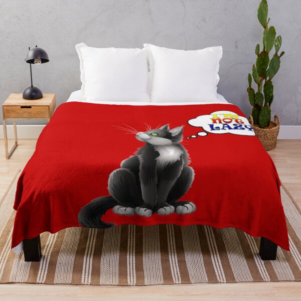 Item preview, I am not lazy cat designed and sold by roleshop.