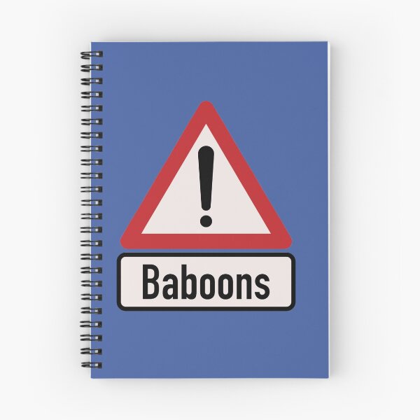 Item preview, Caution Baboons designed and sold by redtutto.