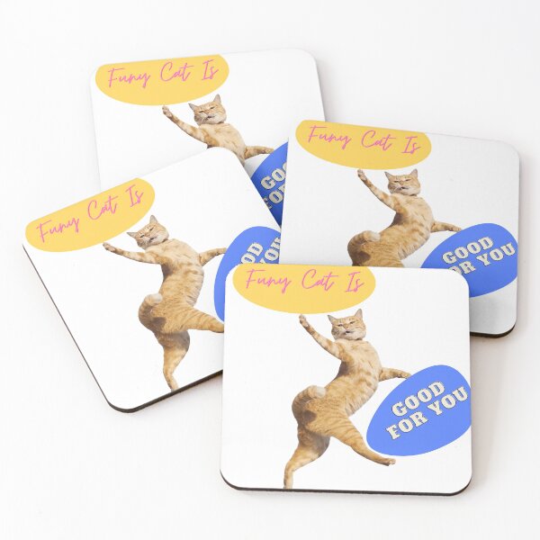 Item preview, Funy Cat Is Good For You designed and sold by cowokrakus.