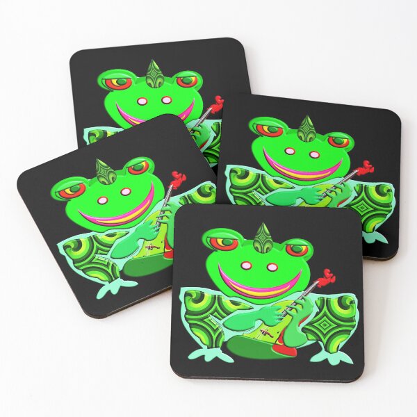 Item preview, LOVELY UNICORN FROG PLAYING PIZZICCATO CELLO - GREAT GIFT FOR KIDS designed and sold by Ralek.