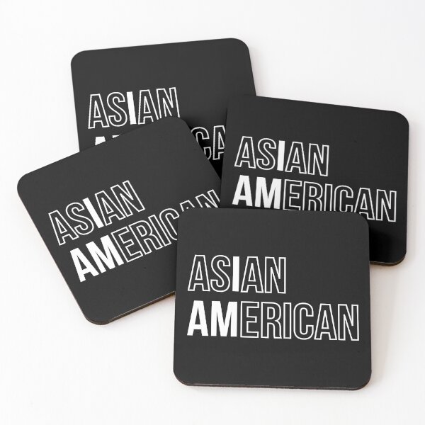 Item preview, I Am Asian American | Black BG designed and sold by ClaudiaGrosso.