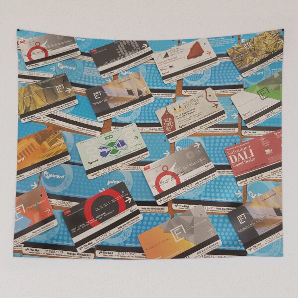 Item preview, Metcard train tickets designed and sold by NineVi.