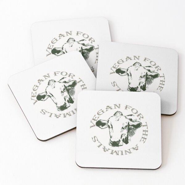Item preview, Vegan for the Animals - Light Version 1 designed and sold by InspiredByGigi.
