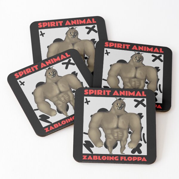 Item preview, Zabloing floppa spirit animal designed and sold by SovereignAngel.