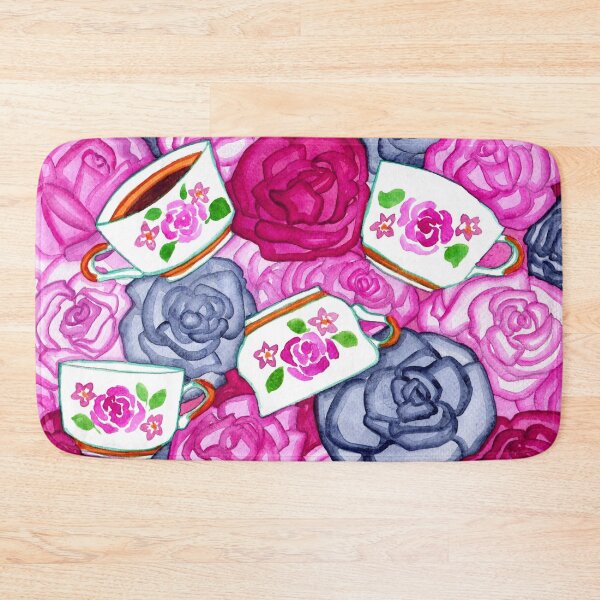 Item preview, Tea Cups and Roses Pink Palette designed and sold by Niina  Niskanen.