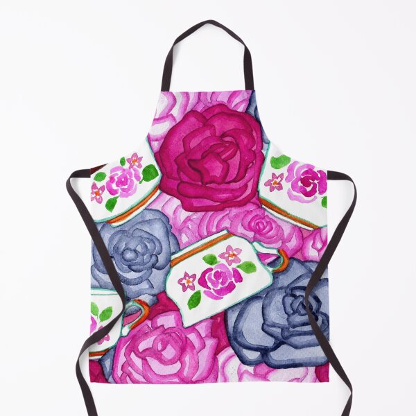 Item preview, Tea Cups and Roses Pink Palette designed and sold by Niina Niskanen.