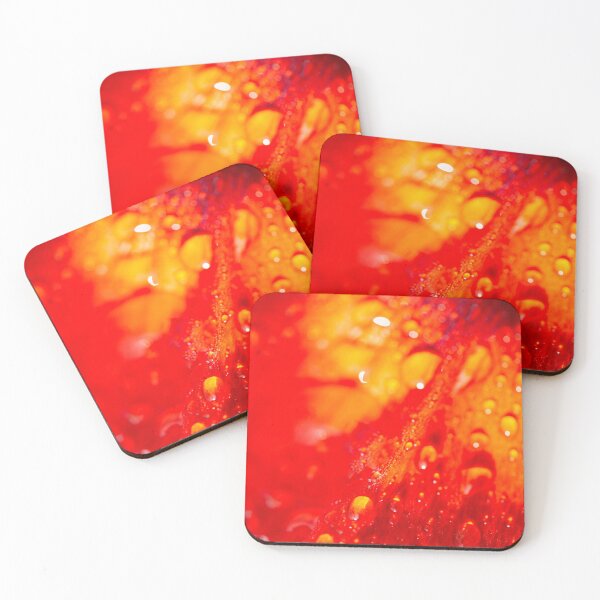 Item preview, Red corn poppy with raindrops designed and sold by Ingo Gerlach.