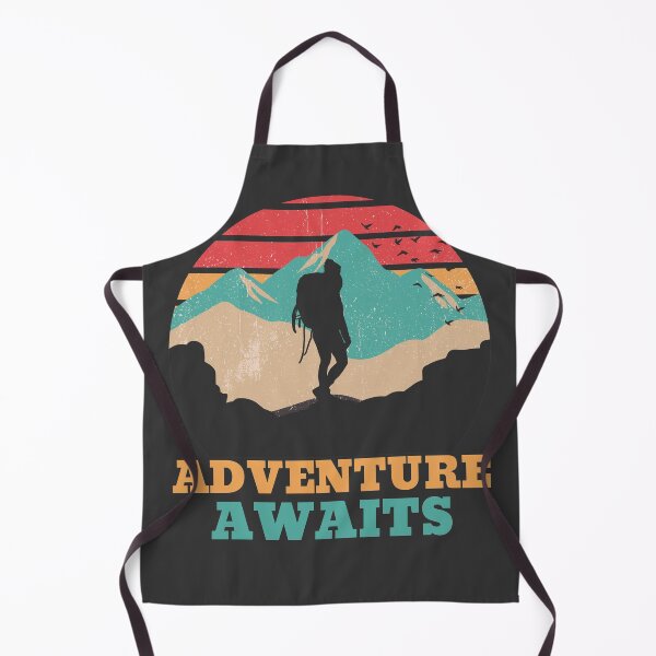Item preview, Adventure Awaits Mountains Are Calling Hiker Hiking designed and sold by grinta2021.