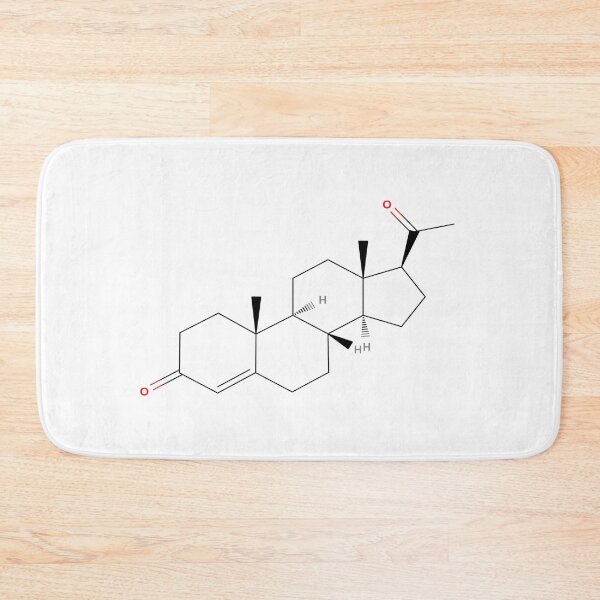 Item preview, Progesterone Molecule - Colored Structural Formula designed and sold by SieJermiin.