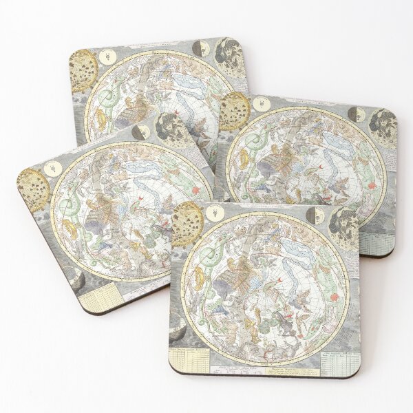 Item preview, Vintage Celestial Map Of The Southern Hemisphere  designed and sold by Lucky-Town-Art.