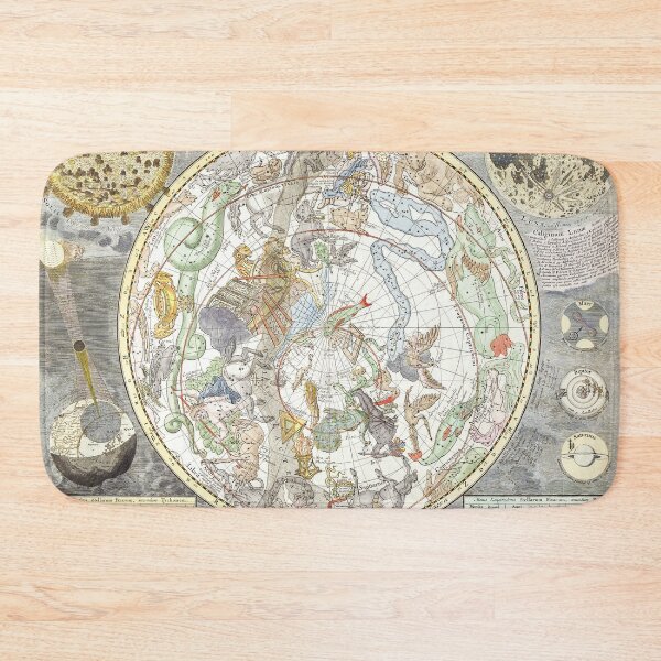 Item preview, Vintage Celestial Map Of The Southern Hemisphere  designed and sold by Lucky-Town-Art.