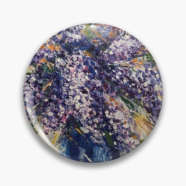 Item preview, Lilac flowers classical painting designed and sold by Almisfita.