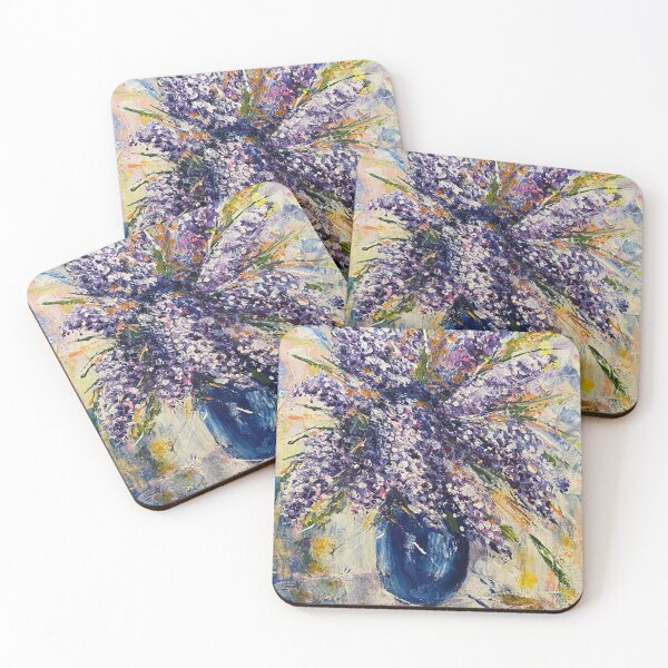 Item preview, Lilac flowers classical painting designed and sold by Almisfita.