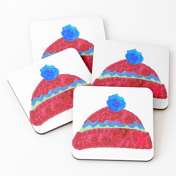 Item preview, Floral winter hat  designed and sold by cizito.