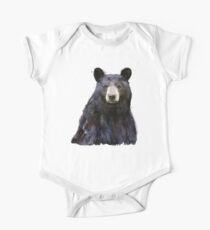 Schwarzbär Baby Body Kurzarm