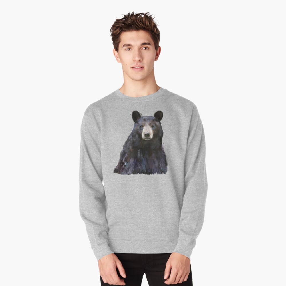 Black Bear Pullover Sweatshirt
