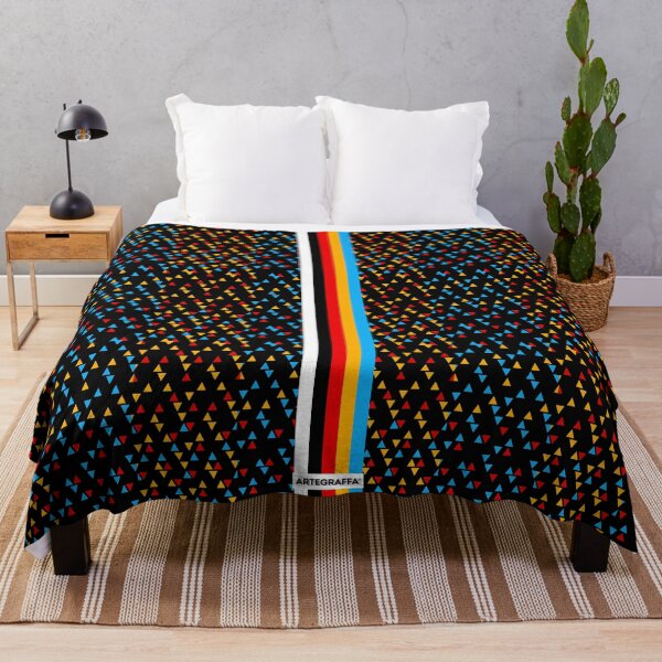 Item preview, ARTEGRAFFA Retrò Style geometry triangles pattern designed and sold by ArteGraffa.