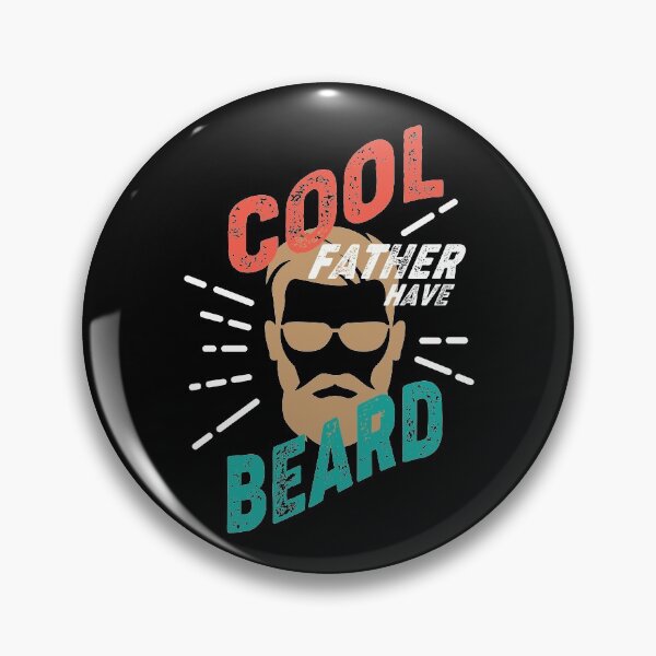 Item preview, Funny Bearded Dad, Cool father have beard quote designed and sold by Nesdigiart.