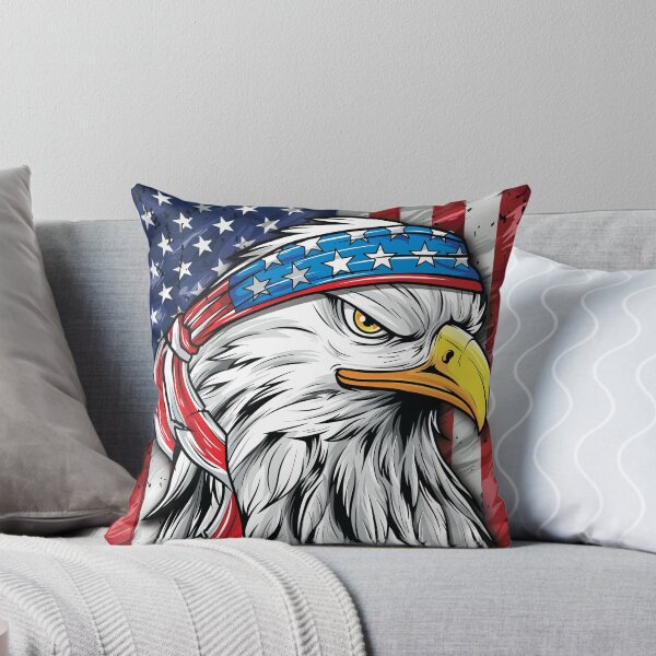 Item preview, USA Flag Merica Patriotic Bald Eagle 4th of July designed and sold by mejeoshop.