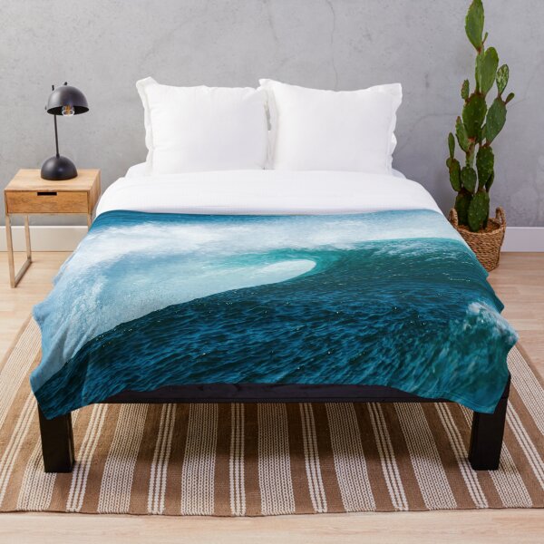 Item preview, Beautiful Blue Ocean Waves designed and sold by digoarpi.