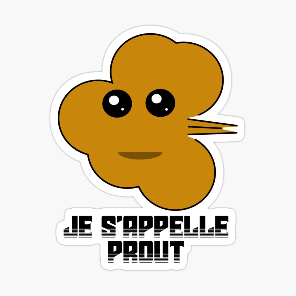 My name is Prout Postcard by VOUVRAYSAN | Redbubble