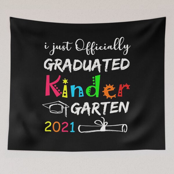 Item preview, Kids Officially Graduated Kinder Class 2021 Kindergarten Graduation designed and sold by BF-Designs.