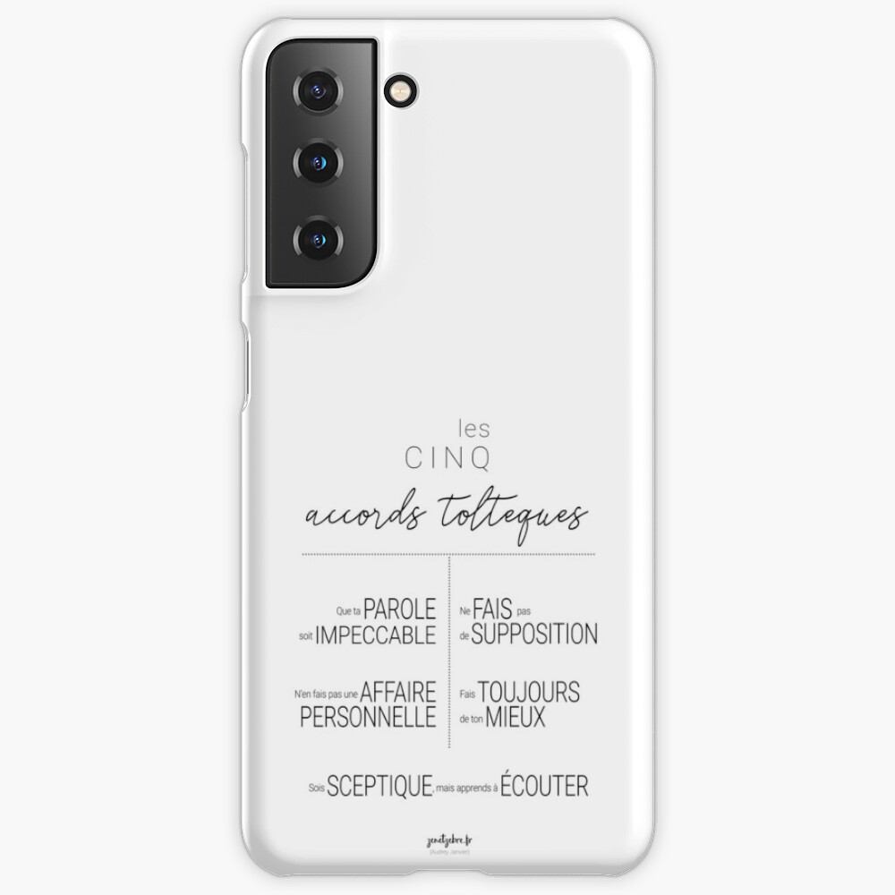 Aperçu de l'œuvre Coque rigide Samsung Galaxy créée et vendue par AudreyJanvier.
