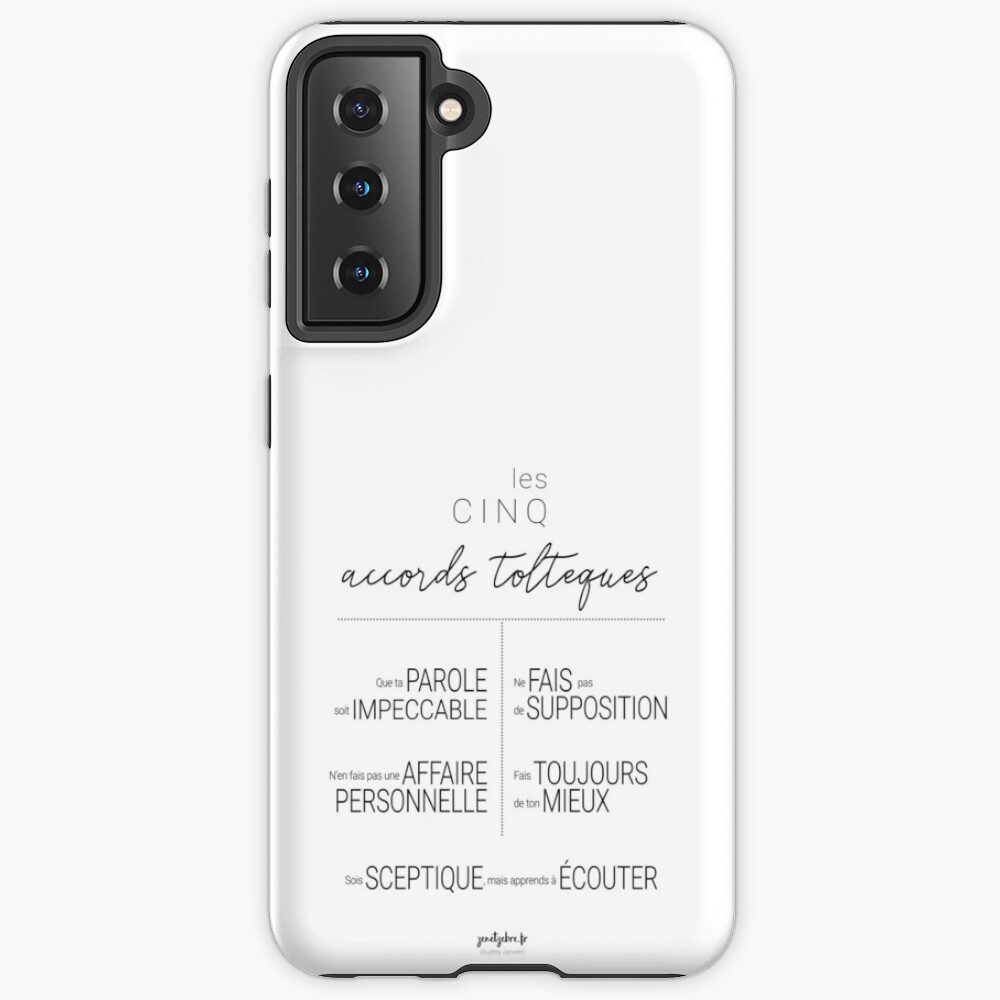 Aperçu de l'œuvre Coque antichoc Samsung Galaxy créée et vendue par AudreyJanvier.