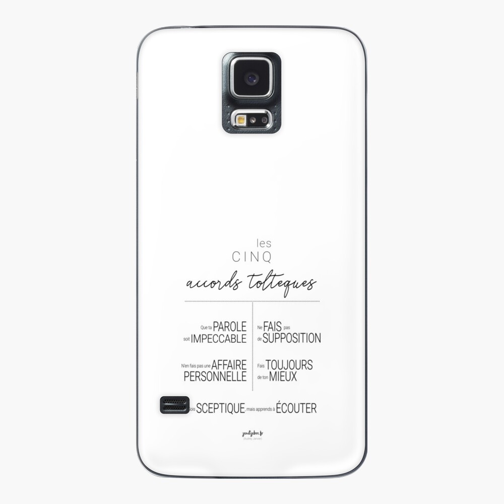Aperçu de l'œuvre Skin (autocollant) Samsung Galaxy créée et vendue par AudreyJanvier.