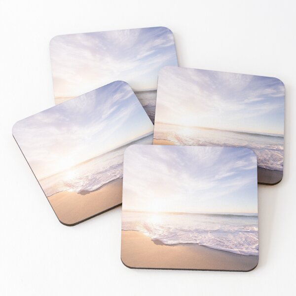 Item preview, Pastel ocean sunset print designed and sold by Yulia Sh.