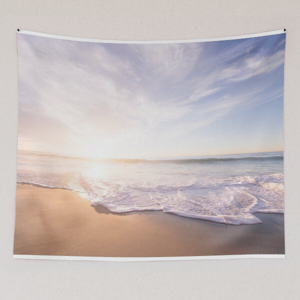 Item preview, Pastel ocean sunset print designed and sold by Yulia Sh.