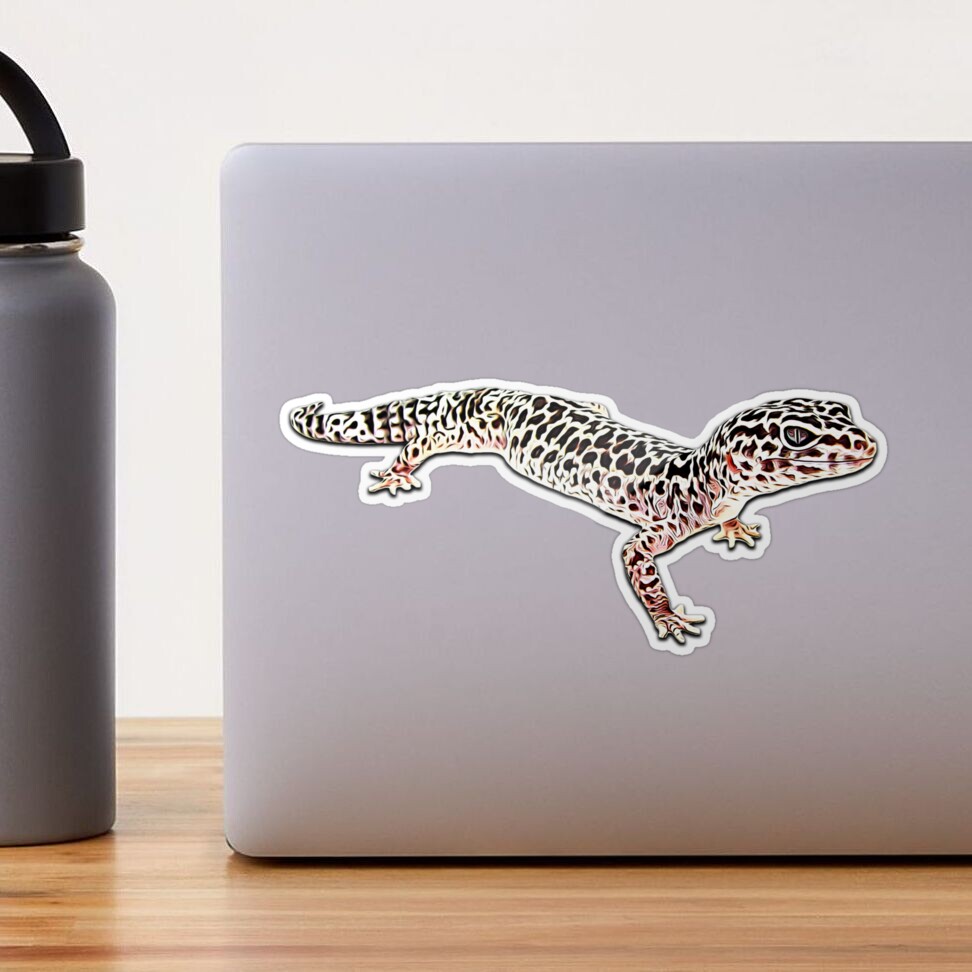 Leopard Gecko Flowery Reusable Sticker Book – Fresh Hot Flavors