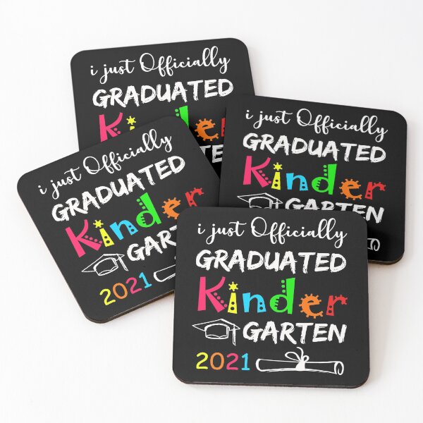 Item preview, Kids Officially Graduated Kinder Class 2021 Kindergarten Graduation designed and sold by BF-Designs.