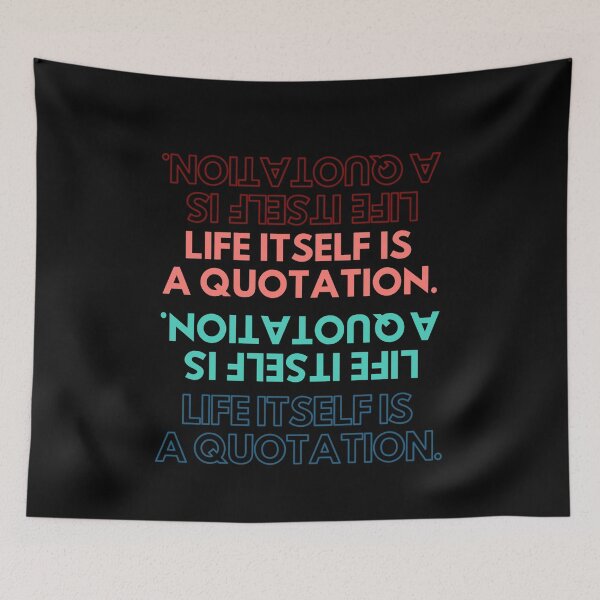 Item preview, Life itself is a quotation. designed and sold by Bako24.