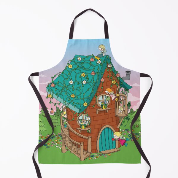 Item preview, fairyhouse in the forest designed and sold by fairytaleink.
