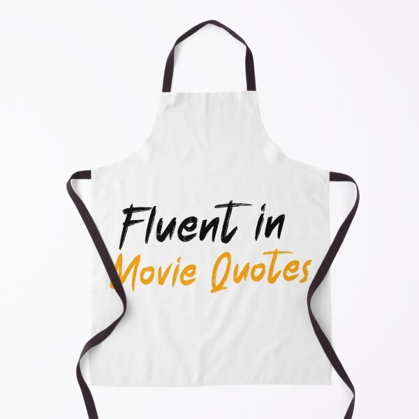 Item preview, Fluent in Movie Quotes designed and sold by VrajStudio.