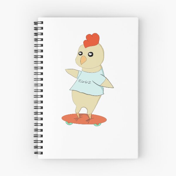 Artikelvorschau, Skater Huhn entworfen und verkauft von KataComics.