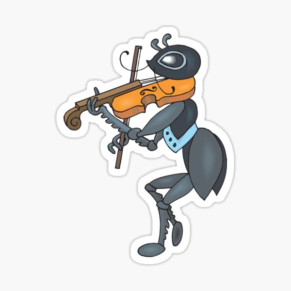 Item preview, Ant Playing Violin designed and sold by iTrending.