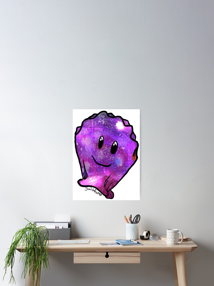 Thumbnail 2 of 3, Poster, Galaxy Clam designed and sold by SamIsWhat8.