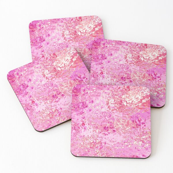 Item preview, Pink Frosted Glass  designed and sold by ZubiyaArt.