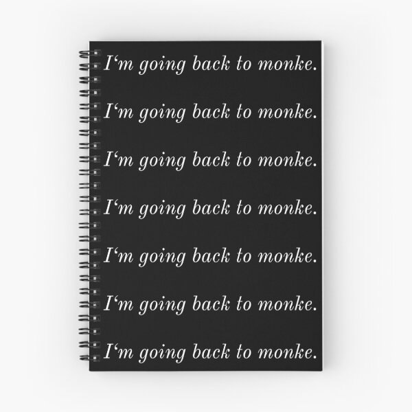 Item preview, I'm going back to Monke. designed and sold by marjard.