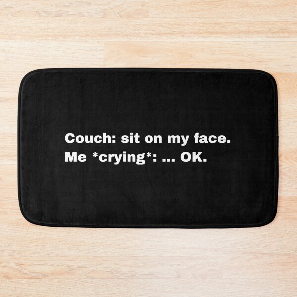 Item preview, Black and white text based T-shirt - Couch.  designed and sold by OffensiveTCG.