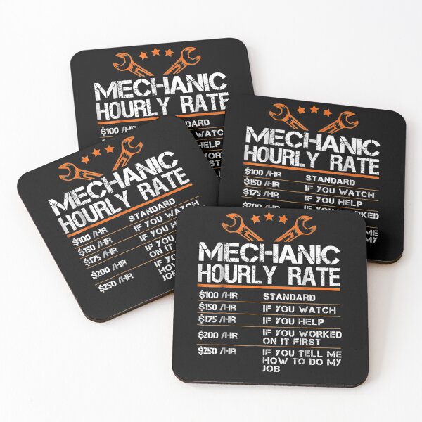 Item preview, Funny Mechanic Hourly Rate- Labor Rates, Gift designed and sold by BestDes.