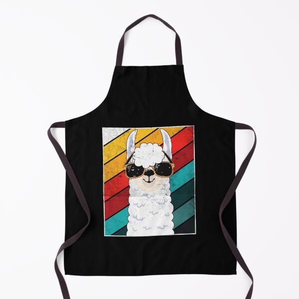 Item preview, Alpaca retro gift Cool llama with sunglasses VIntage designed and sold by Lenny Stahl.