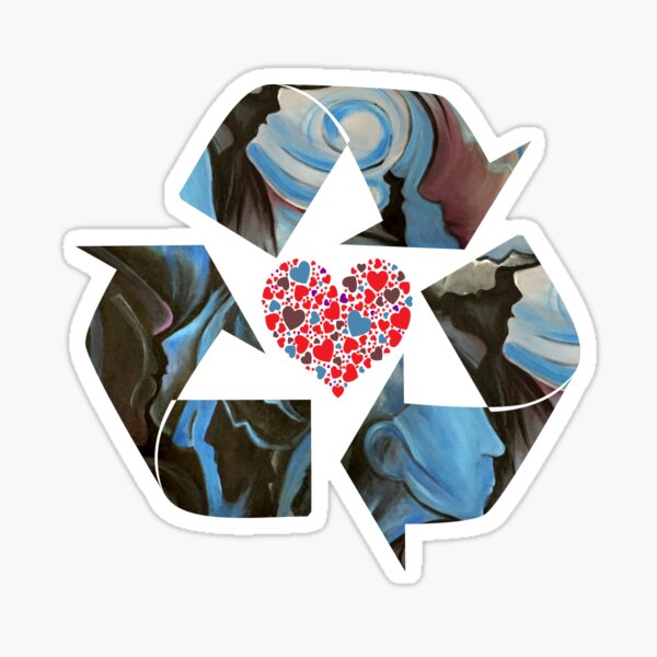 Recycle Love Sticker
