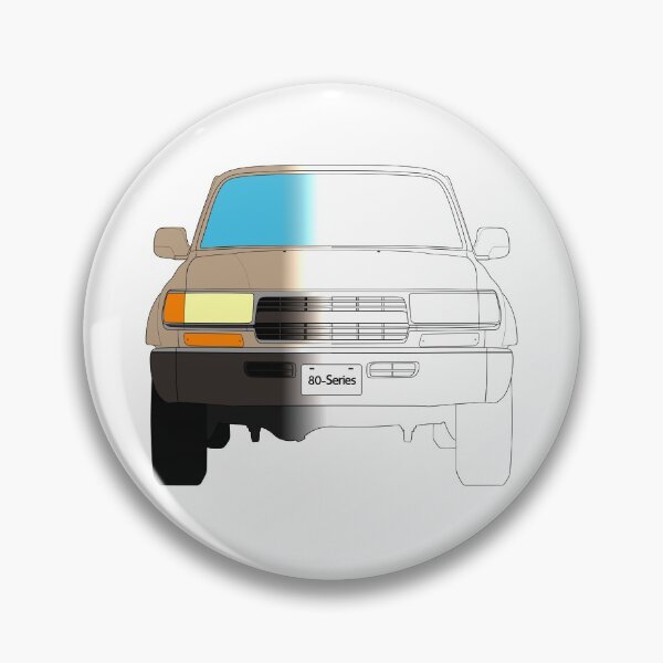 Item preview, '80-Series' - Toyota Land Cruiser 80 - Outline Series #4 designed and sold by Dark Enterprises.