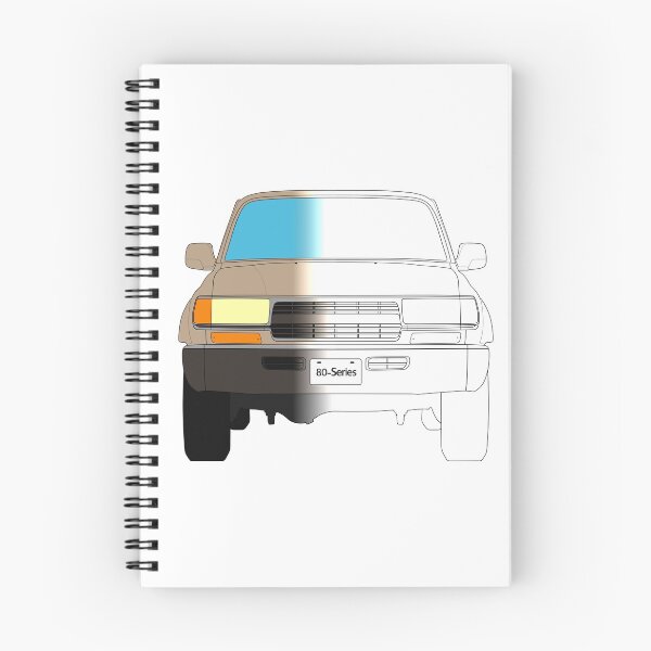Item preview, '80-Series' - Toyota Land Cruiser 80 - Outline Series #4 designed and sold by Dark Enterprises.