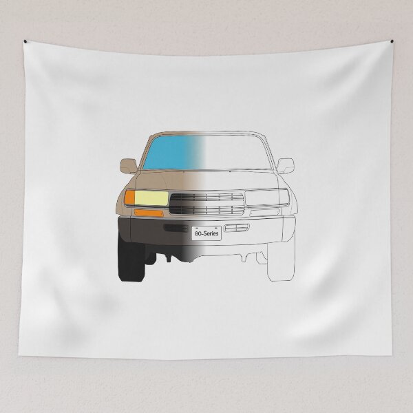 Item preview, '80-Series' - Toyota Land Cruiser 80 - Outline Series #4 designed and sold by Dark Enterprises.