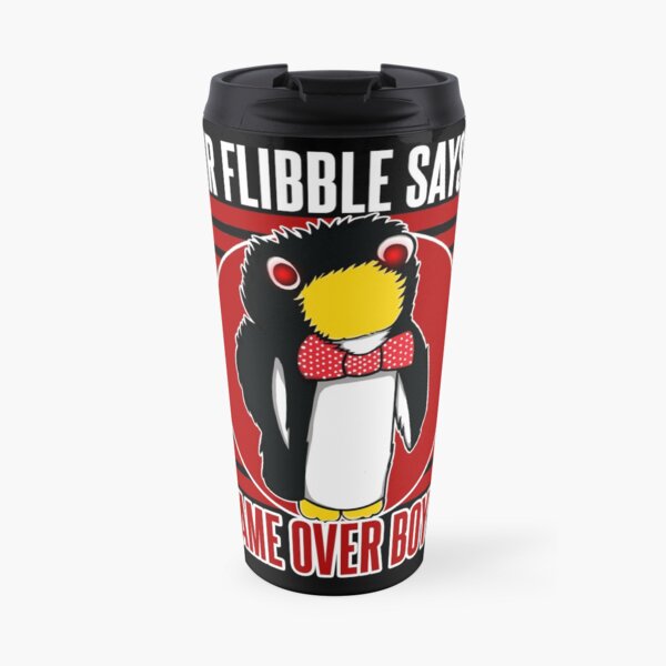 Mr Flibble Says... Game Over Boys Travel Mug